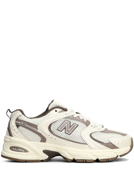 White and beige 530 sneakers New Balance - unisex